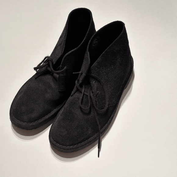 Clarks Black Original Mens 9.5 - Picture 1 of 5